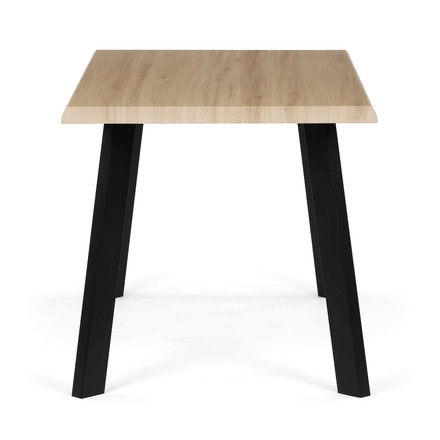 Moderní jídelní stůl Autronic 140x80cm, mdf, divoký dub, HT-F4514 OAK (5)