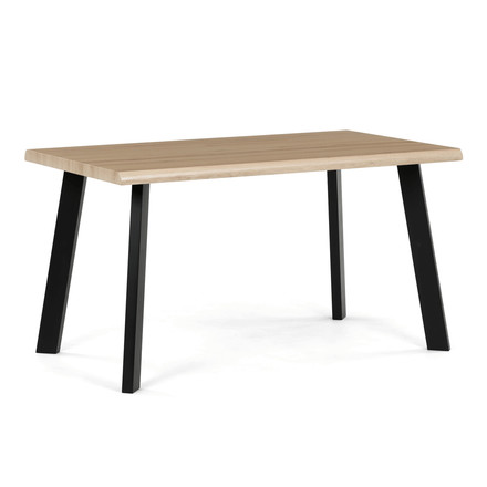 Moderní jídelní stůl Autronic 140x80cm, mdf, divoký dub, HT-F4514 OAK (6)