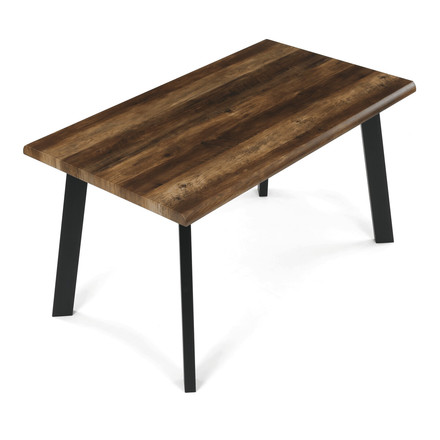Moderní jídelní stůl Autronic 140x80cm, mdf, old wood, HT-F4514 OLW (7)