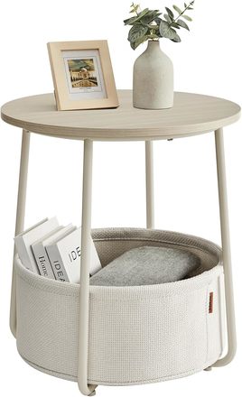 Odkládací stolek Autronic 45x45x50cm, mdf, kašmír, AKF-E1023 CRM