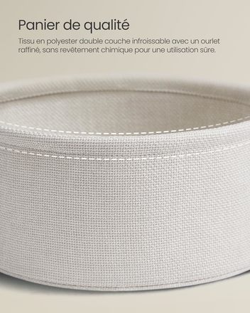 Odkládací stolek Autronic 45x45x50cm, mdf, kašmír, AKF-E1023 CRM (5)