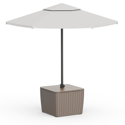 Zahradní stůl Keter Luzon Deco ashwood / cappuccino (1)