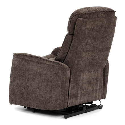 Polohovací křeslo Autronic elektrické kabelové ovládání, hnědá, látka, TV-H9727 BR2 (9)