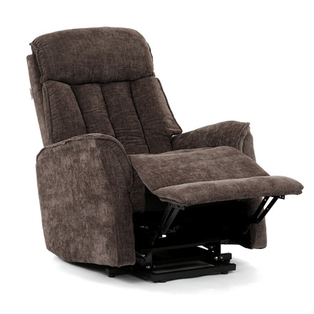 Polohovací křeslo Autronic elektrické kabelové ovládání, hnědá, látka, TV-H9727 BR2 (12)