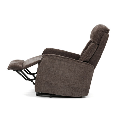 Polohovací křeslo Autronic elektrické kabelové ovládání, hnědá, látka, TV-H9727 BR2 (7)