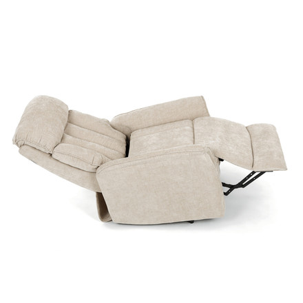 Polohovací křeslo Autronic elektrické kabelové ovládání, béžová, látka, TV-H9727 CRM2 (18)