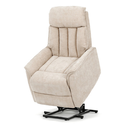 Polohovací křeslo Autronic elektrické kabelové ovládání, béžová, látka, TV-H9727 CRM2 (5)