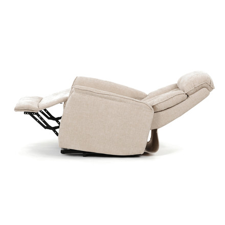 Polohovací křeslo Autronic elektrické kabelové ovládání, béžová, látka, TV-H9727 CRM2 (8)