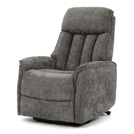 Polohovací křeslo Autronic elektrické kabelové ovládání, šedá, látka, TV-H9727 GREY2