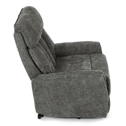Polohovací křeslo Autronic elektrické kabelové ovládání, šedá, látka, TV-H9727 GREY2 (16)