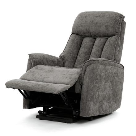 Polohovací křeslo Autronic elektrické kabelové ovládání, šedá, látka, TV-H9727 GREY2 (3)