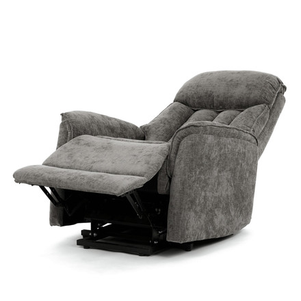 Polohovací křeslo Autronic elektrické kabelové ovládání, šedá, látka, TV-H9727 GREY2 (4)