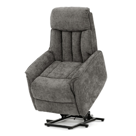 Polohovací křeslo Autronic elektrické kabelové ovládání, šedá, látka, TV-H9727 GREY2 (5)
