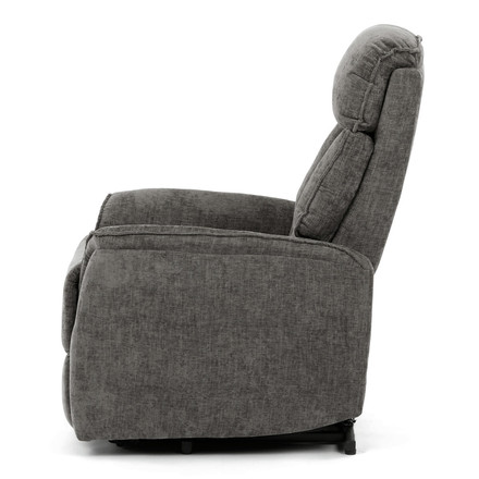 Polohovací křeslo Autronic elektrické kabelové ovládání, šedá, látka, TV-H9727 GREY2 (6)