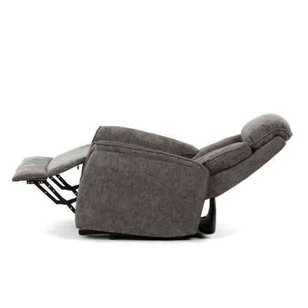 Polohovací křeslo Autronic elektrické kabelové ovládání, šedá, látka, TV-H9727 GREY2 (8)