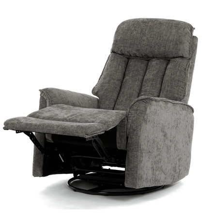 Polohovací křeslo Autronic šedá, látka, TV-H9327 GREY2 (3)