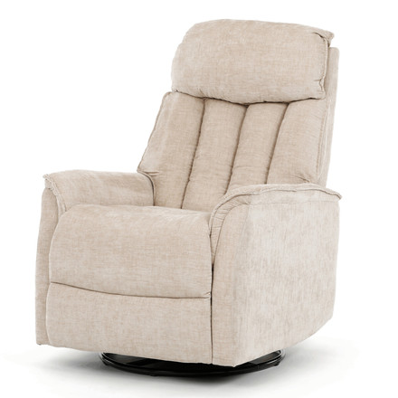 Polohovací křeslo Autronic béžová, látka, TV-H9327 CRM2