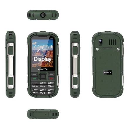 Mobilní telefon Aligator R60 eXtremo Green (5)