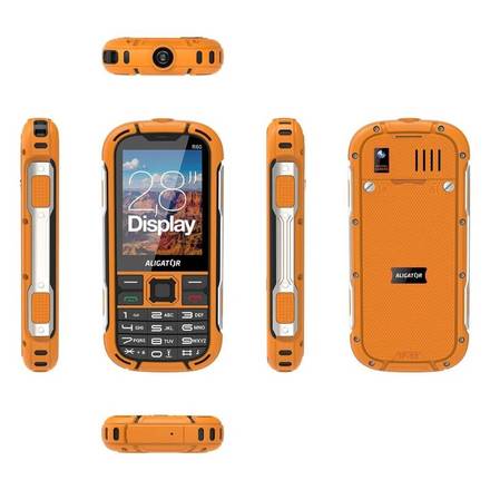 Mobilní telefon Aligator R60 eXtremo Orange (5)