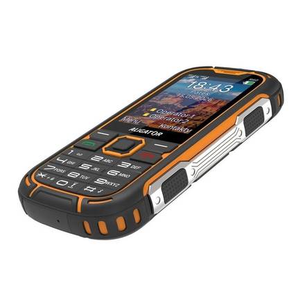Mobilní telefon Aligator R60 eXtremo Black Orange (3)