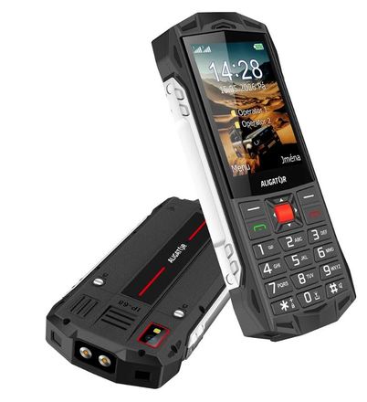 Mobilní telefon Aligator R45 eXtremo Black Red (1)