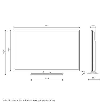 UHD OLED televize Samsung QE65S90H (1)