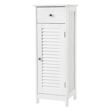 Koupelnová skříňka Autronic 32x30x87cm, mdf, bílá, AUK-E1143 WT