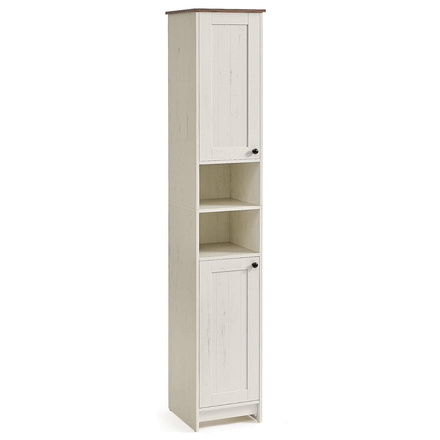 Koupelnová skříňka Autronic 30x30x170cm, mdf, bílá, AUK-E1166 WT