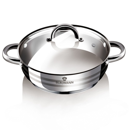 Pekáč / kastrol s poklicí Blaumann BL-1001 nerez 20 cm Gourmet Line (3)