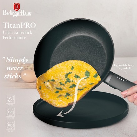 Sada nádobí s titanovým povrchem Berlingerhaus BH-8140 10 ks Antracit Collection (6)