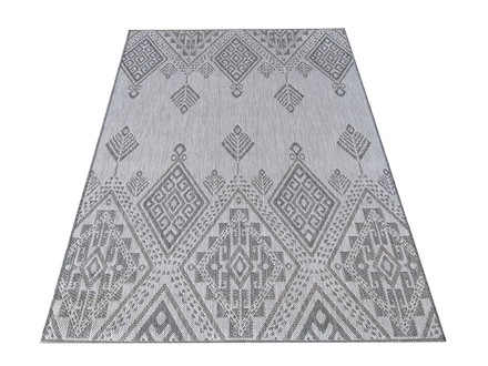 Kusový koberec Dywanopol ZARA 13 Oboustranný, šedý, 200 x 290 cm (1)