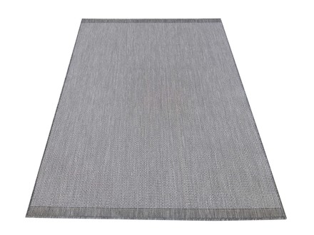 Kusový koberec Dywanopol ZARA 14 Oboustranný, šedý, 80 x 150 cm