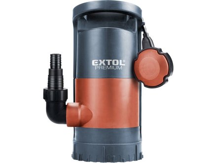 Čerpadlo na znečištěnou vodu Extol Premium (8895013) 3v1, 900W, 13000l/h, 10m (1)