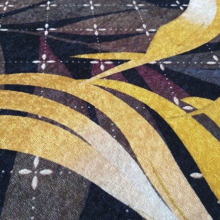 Kusový koberec Dywanopol BLACK AND GOLD 08, 80 x 150 cm (2)