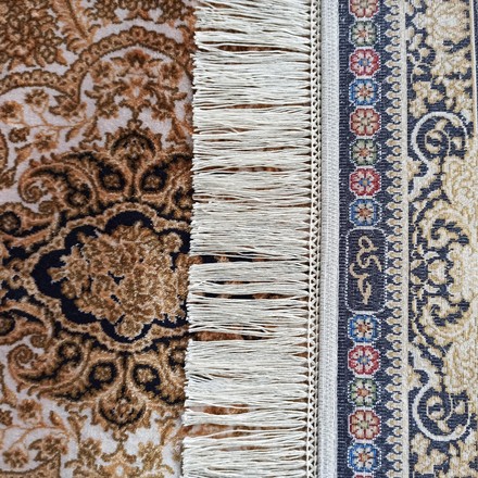 Kusový koberec Dywanopol EXCLUSIVE Qum Silk 02 v námořnické barvě, 160 x 230 cm (1)