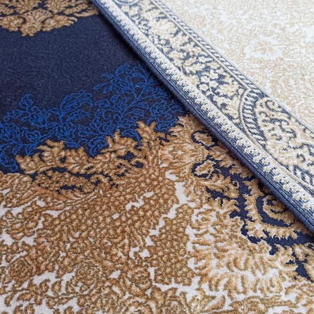 Kusový koberec Dywanopol EXCLUSIVE Qum Silk 02 v námořnické barvě, 160 x 230 cm (3)