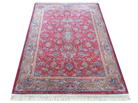 Kusový koberec Dywanopol EXCLUSIVE Qum Silk 08 červený, 160 x 230 cm