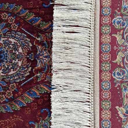 Kusový koberec Dywanopol EXCLUSIVE Qum Silk 08 červený, 160 x 230 cm (1)