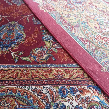 Kusový koberec Dywanopol EXCLUSIVE Qum Silk 08 červený, 160 x 230 cm (3)