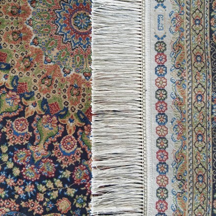 Kusový koberec Dywanopol EXCLUSIVE Qum Silk 09 v námořnické barvě, 160 x 230 cm (1)