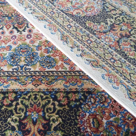 Kusový koberec Dywanopol EXCLUSIVE Qum Silk 09 v námořnické barvě, 160 x 230 cm (2)