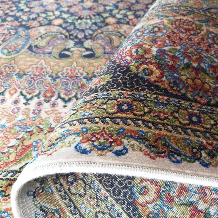 Kusový koberec Dywanopol EXCLUSIVE Qum Silk 09 v námořnické barvě, 160 x 230 cm (3)