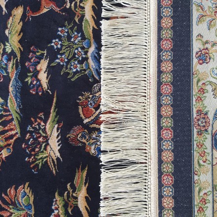 Kusový koberec Dywanopol EXCLUSIVE Qum Silk 10 v námořnické barvě, 200 x 300 cm (1)