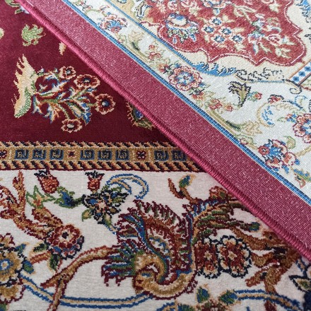 Kusový koberec Dywanopol EXCLUSIVE Qum Silk 10 červený, 200 x 300 cm (3)
