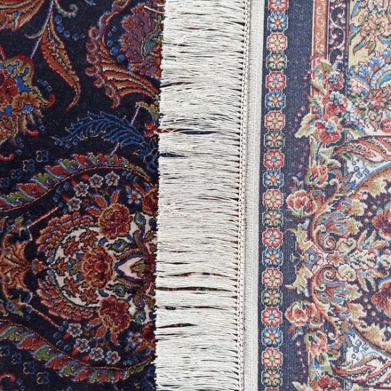 Kusový koberec Dywanopol EXCLUSIVE Qum Silk 08 v námořnické barvě, 160 x 230 cm (1)