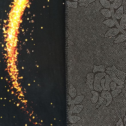 Kusový koberec Dywanopol BLACK AND GOLDN 15, 80 x 150 cm (1)