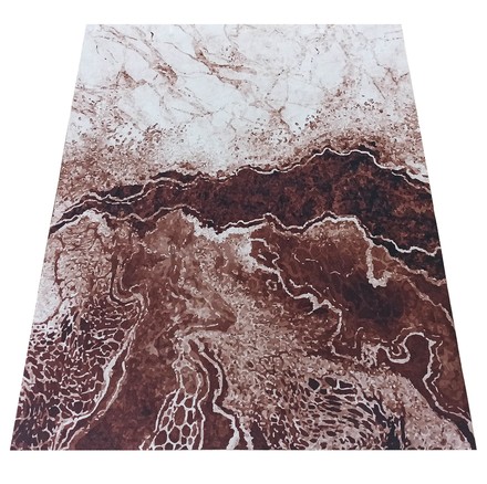 Kusový koberec Dywanopol HORECA-NEW 111 hnědý, 80 x 150 cm