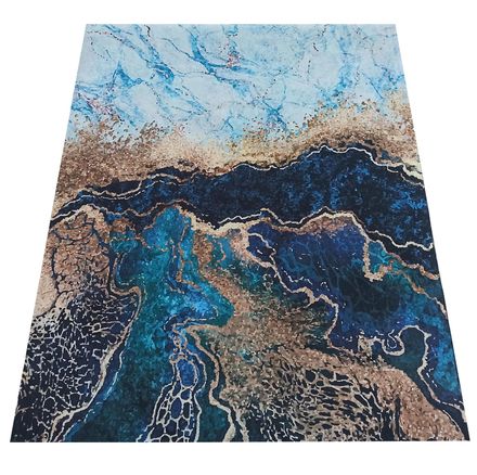 Kusový koberec Dywanopol HORECA-NEW 111 modrý, 60 x 100 cm