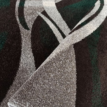 Kusový koberec Dywanopol OTTO 01 Šedozelený, 120 x 170 cm (3)