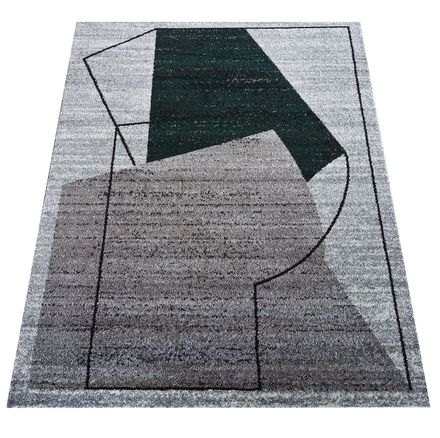 Kusový koberec Dywanopol OTTO 06 Šedozelený, 160 x 220 cm